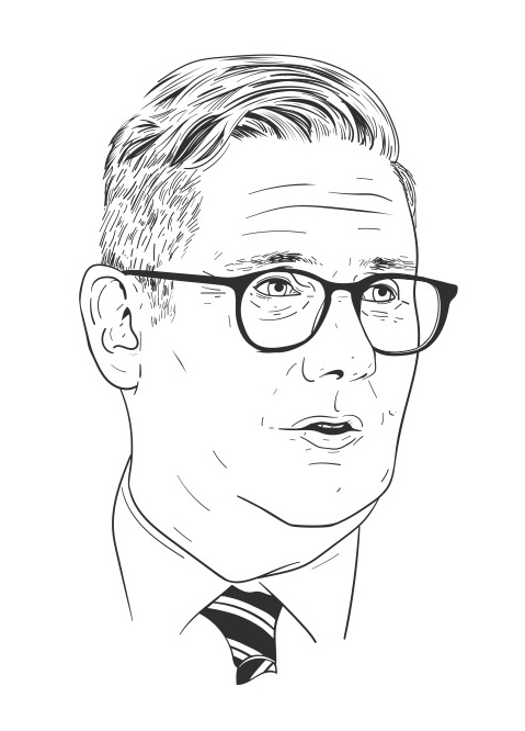 Keir Starmer illustration